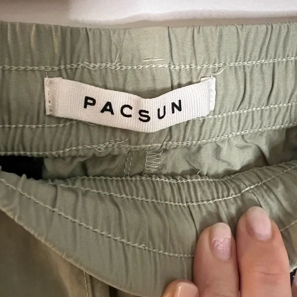 PacSun Sage Green Cargo Joggers - Picture 3 of 5